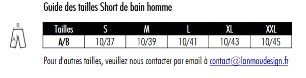 Short de bain homme Lanmou – Image 2