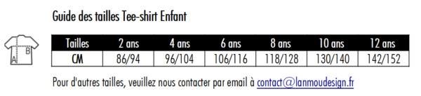 T-shirt Enfant "Flanm" LANMOU – Image 3