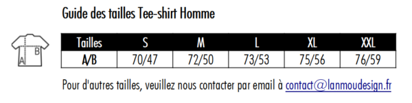 Tee-shirt homme "Klasik" Lanmou – Image 3