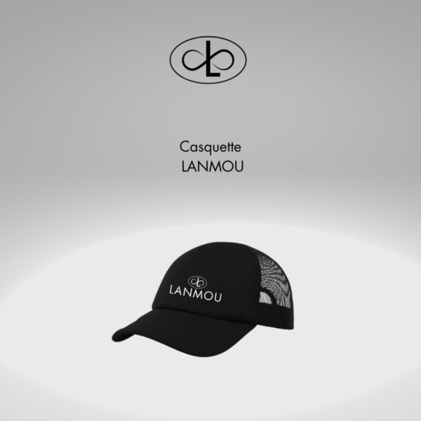 Casquette filet Lanmou noire