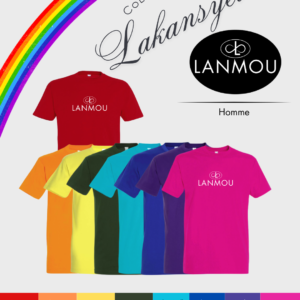 Tee-shirt Homme Lakansyèl Lanmou