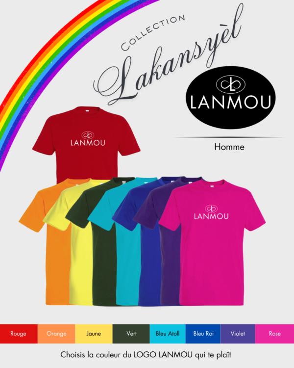 Tee-shirt Homme Lakansyèl Lanmou