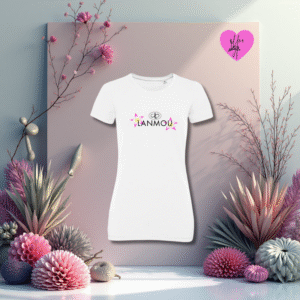 Tee-shirt femme Flè Lanmou MyArt Koleksyon